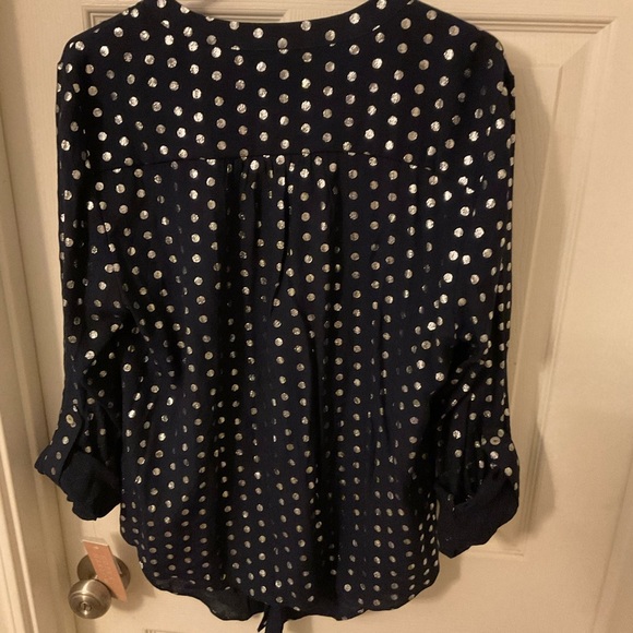 Hope & Harlow women blouse size large nwt - Picture 7 of 10